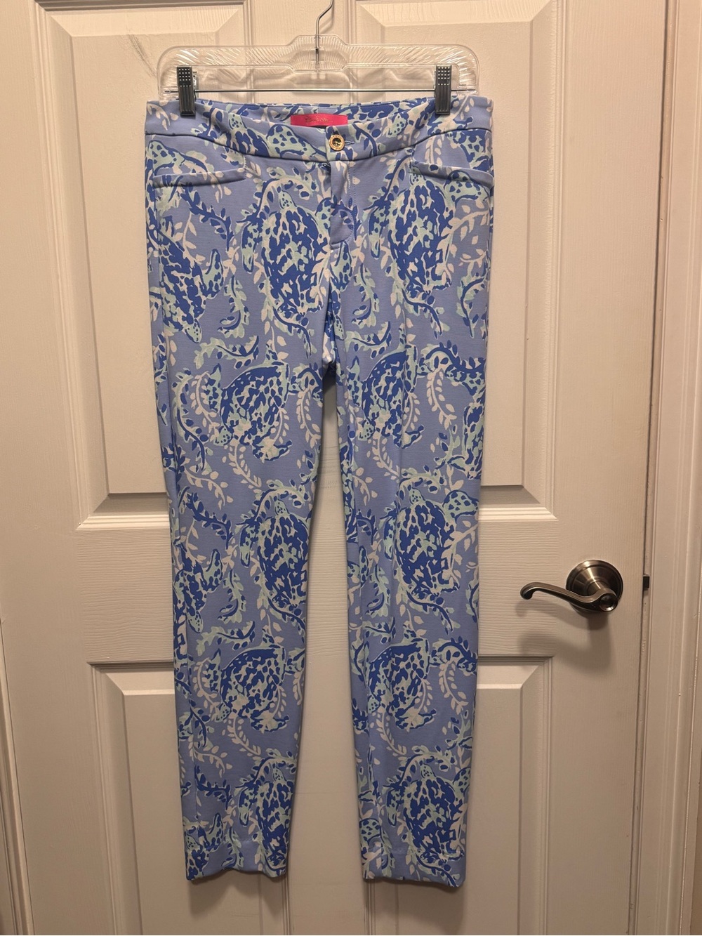 Lilly Pulitzer Kelly Knit Skinny Ankle Pants Sz 6